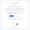 Metorik sign up wizard