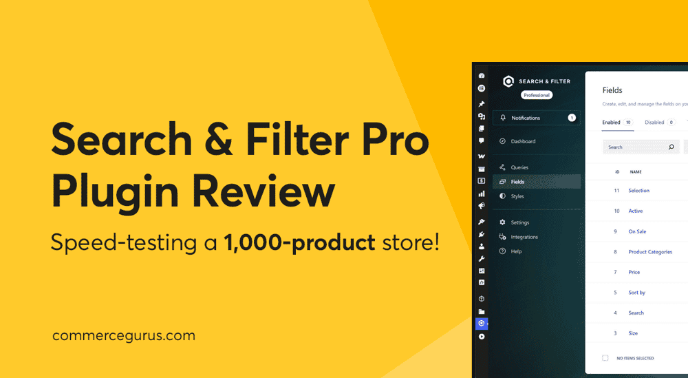 Search & Filter Pro Review: WooCommerce Performance Test