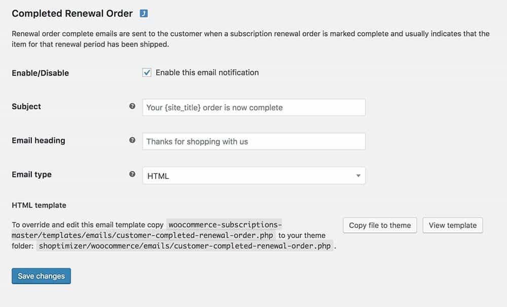 Additional email templates are now available