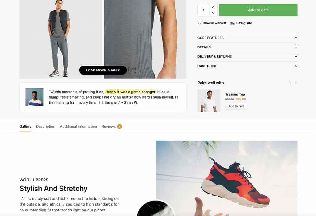 Shoptimizer Pairs With Demo Example