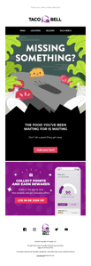 Taco Bell email