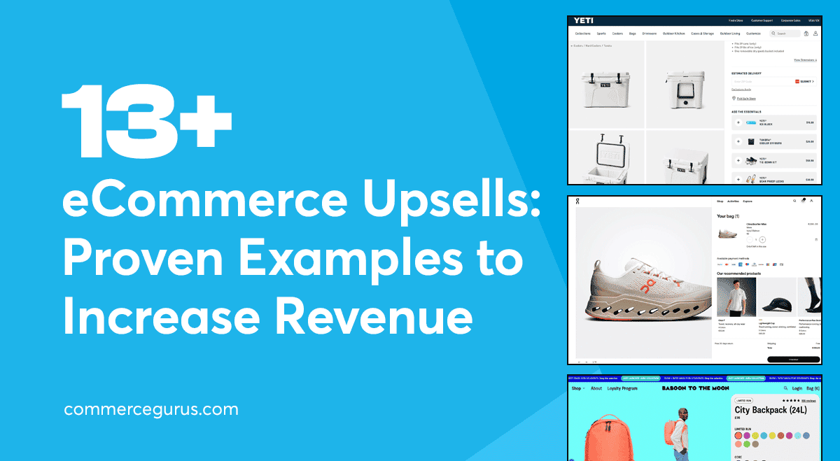 eCommerce Upsells: 13+ Proven Examples to Increase Revenue - CommerceGurus