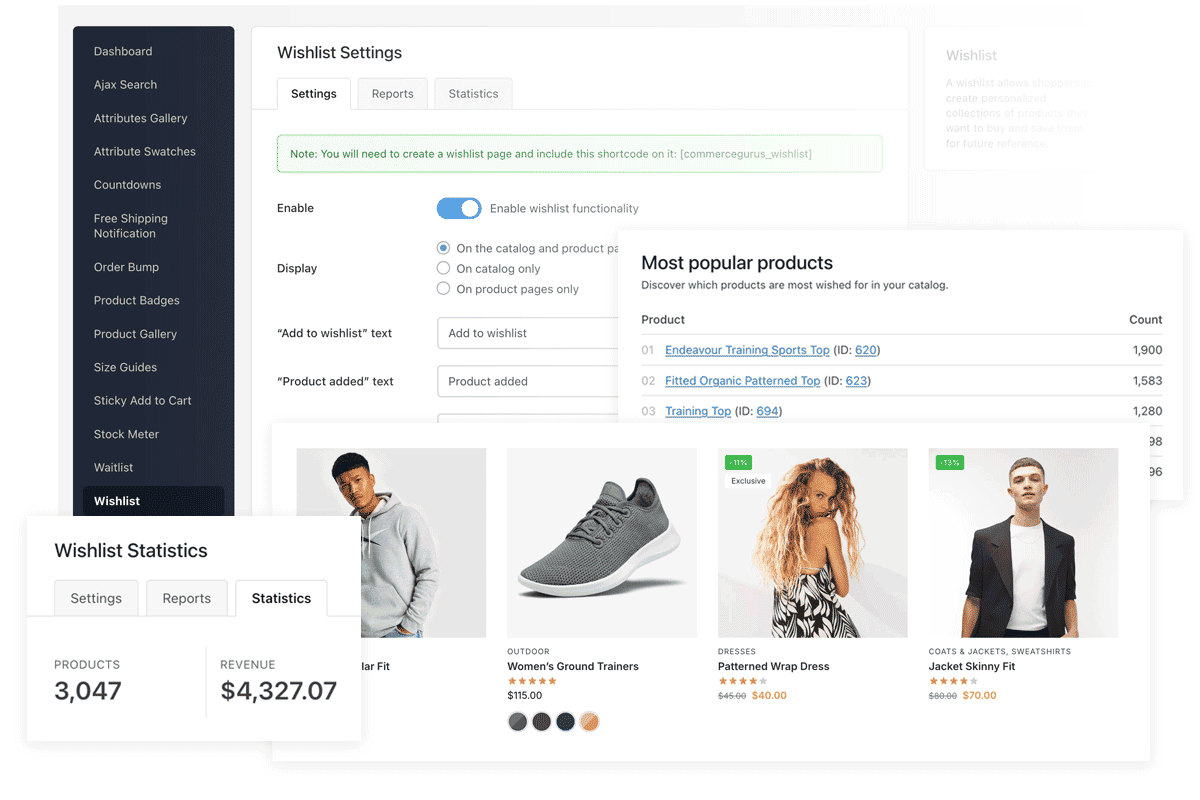CommerceKit Wishlist