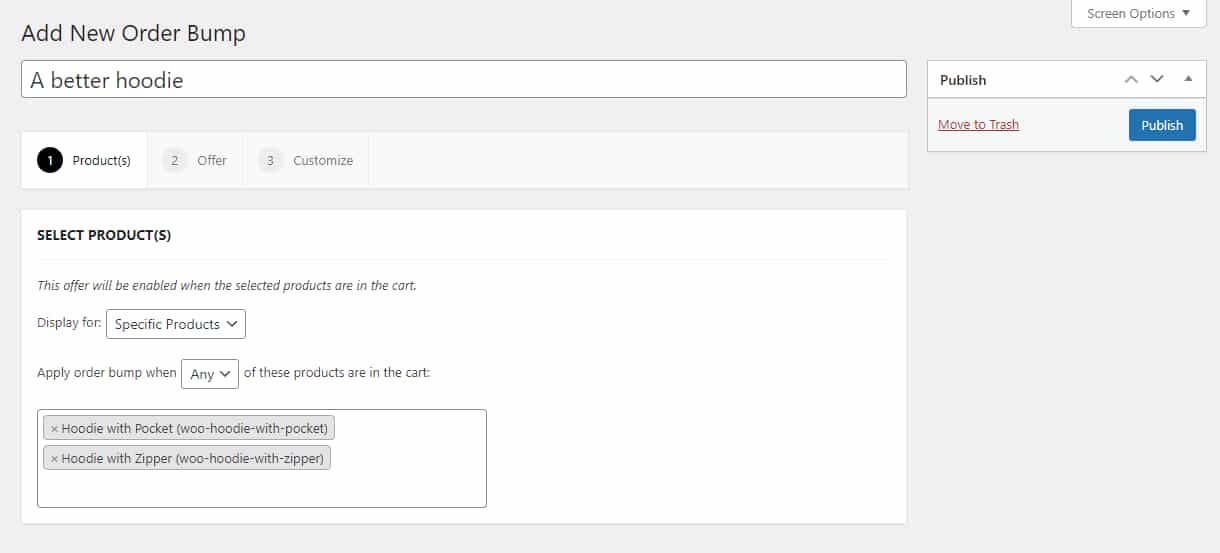 Iconic Sales Booster settings