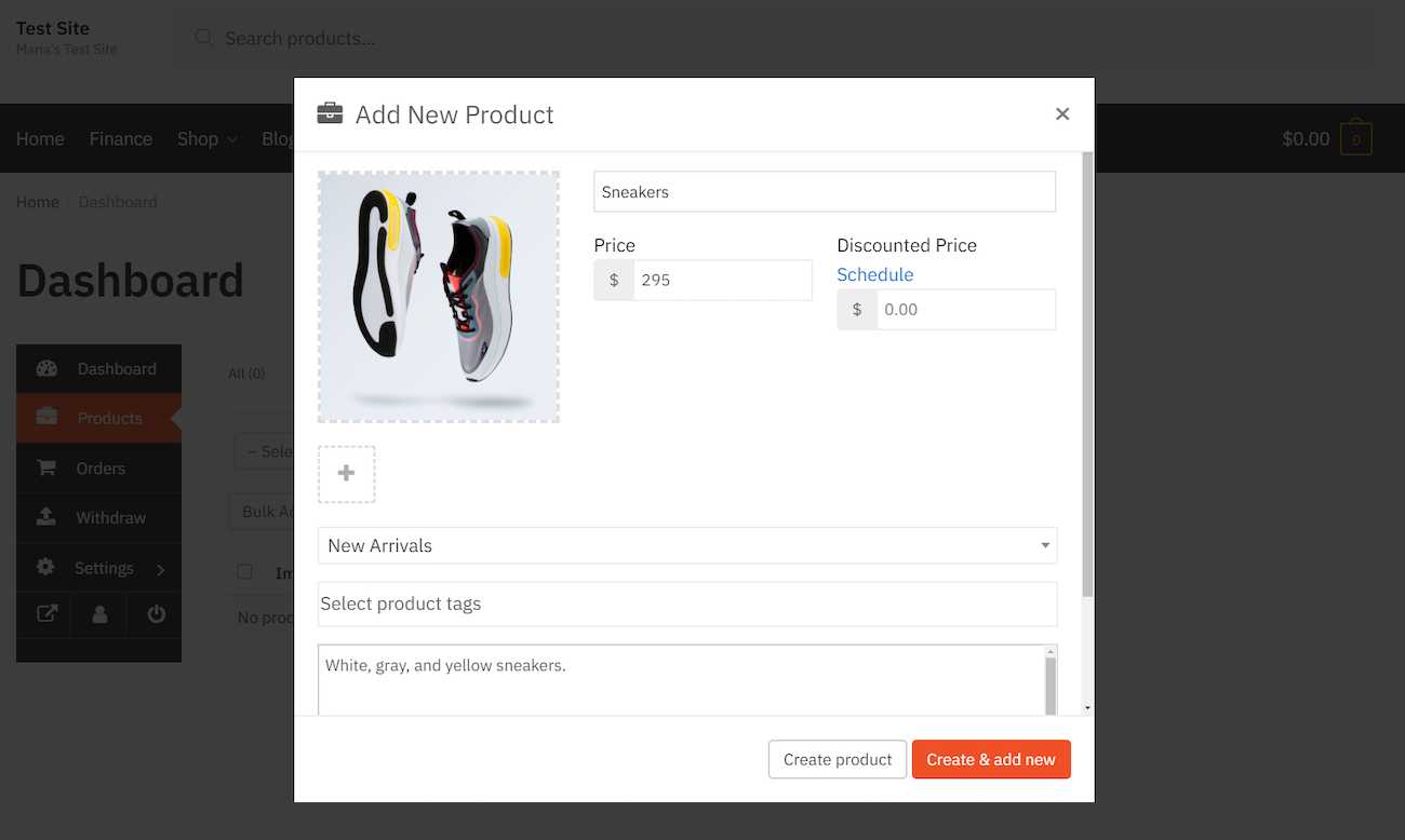 Product details