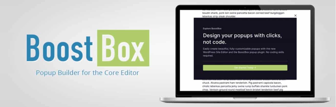 BoostBox Popup Plugin for WordPress