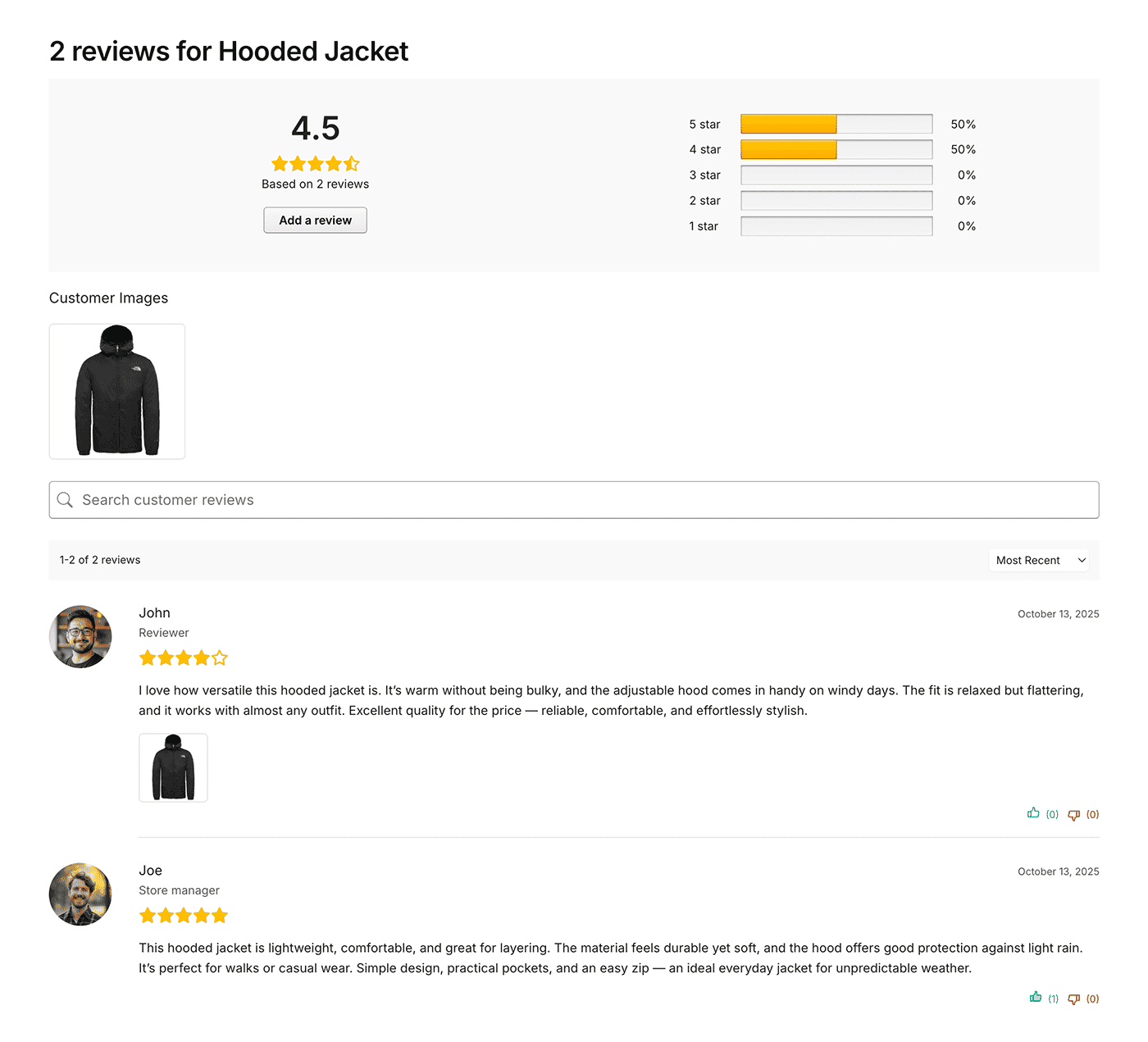 CusRev WooCommerce Review App