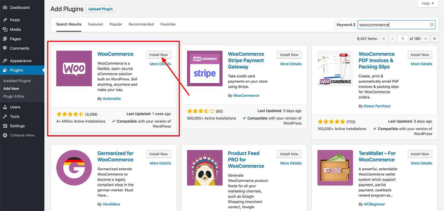 WooCommerce Install Step 2