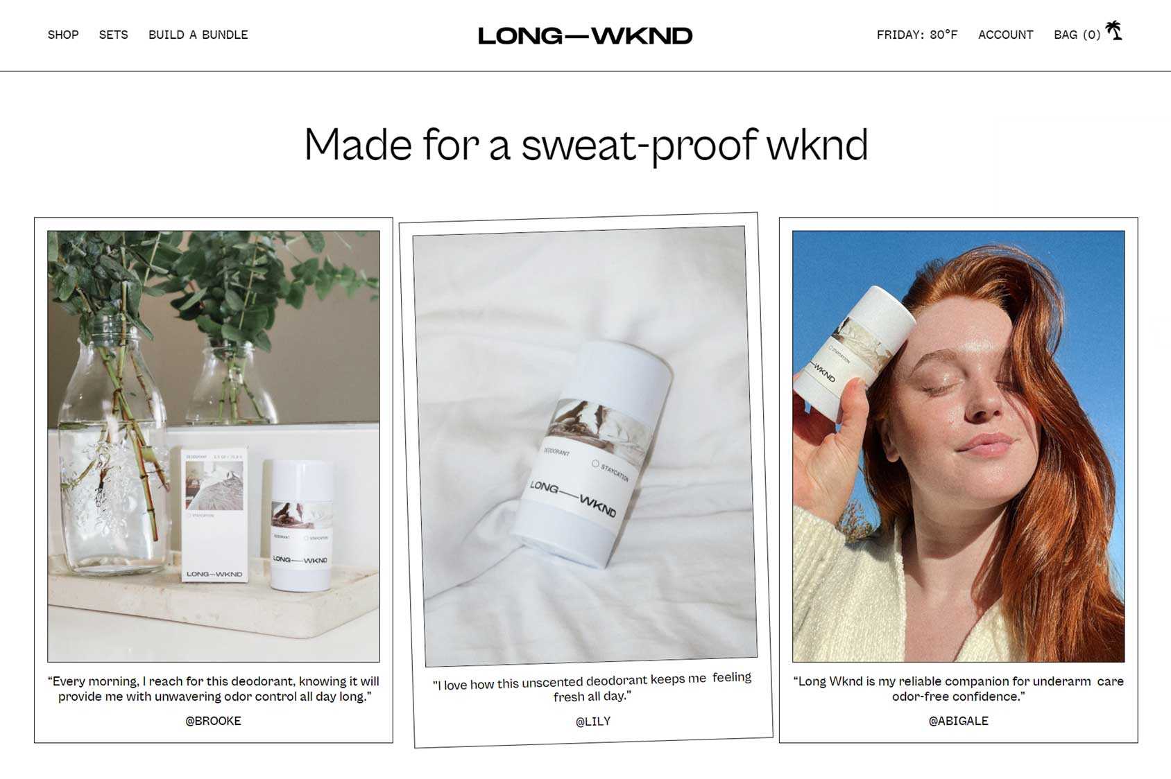 Long Wknd Social Proof