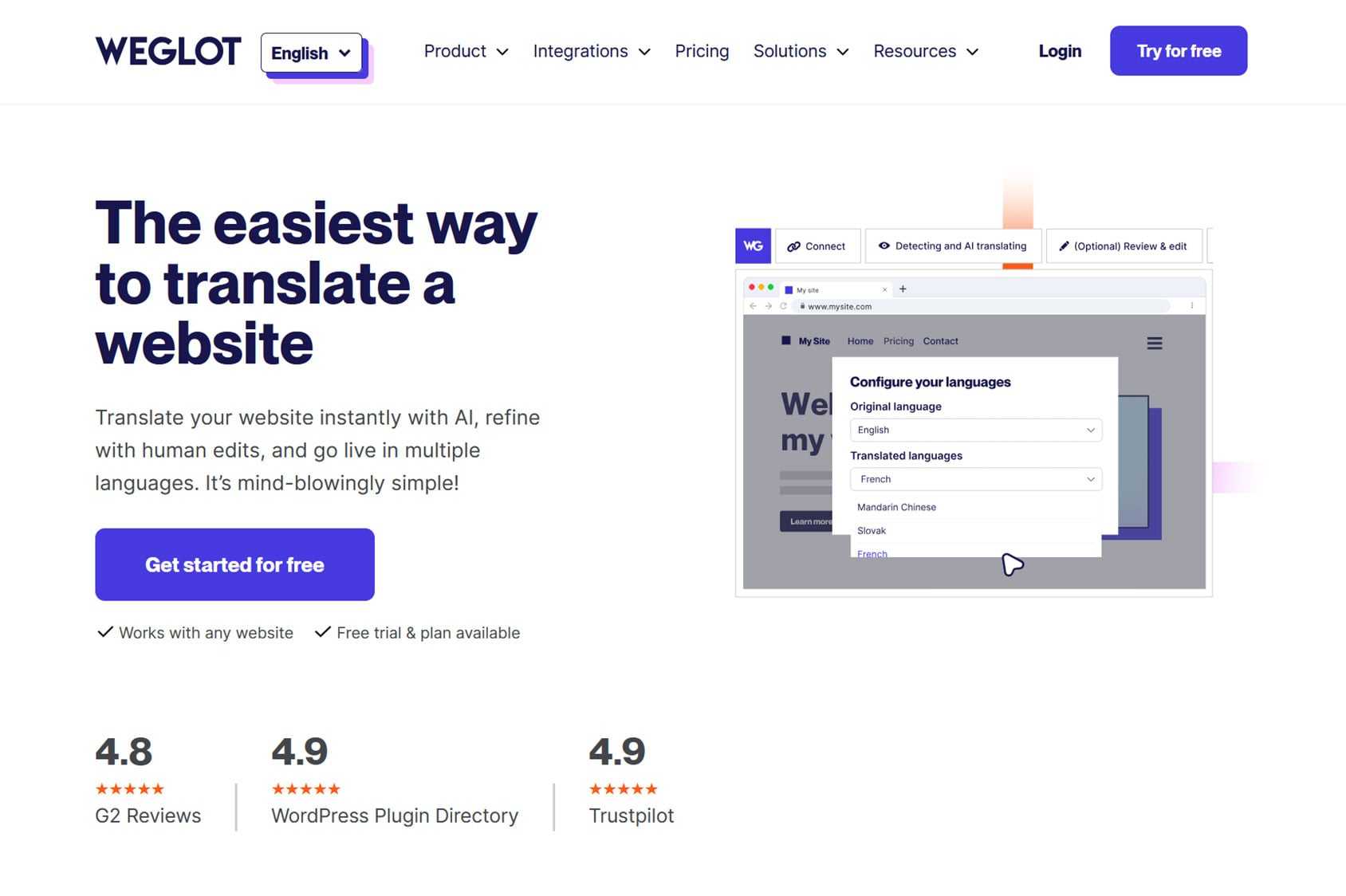Weglot Translation Service