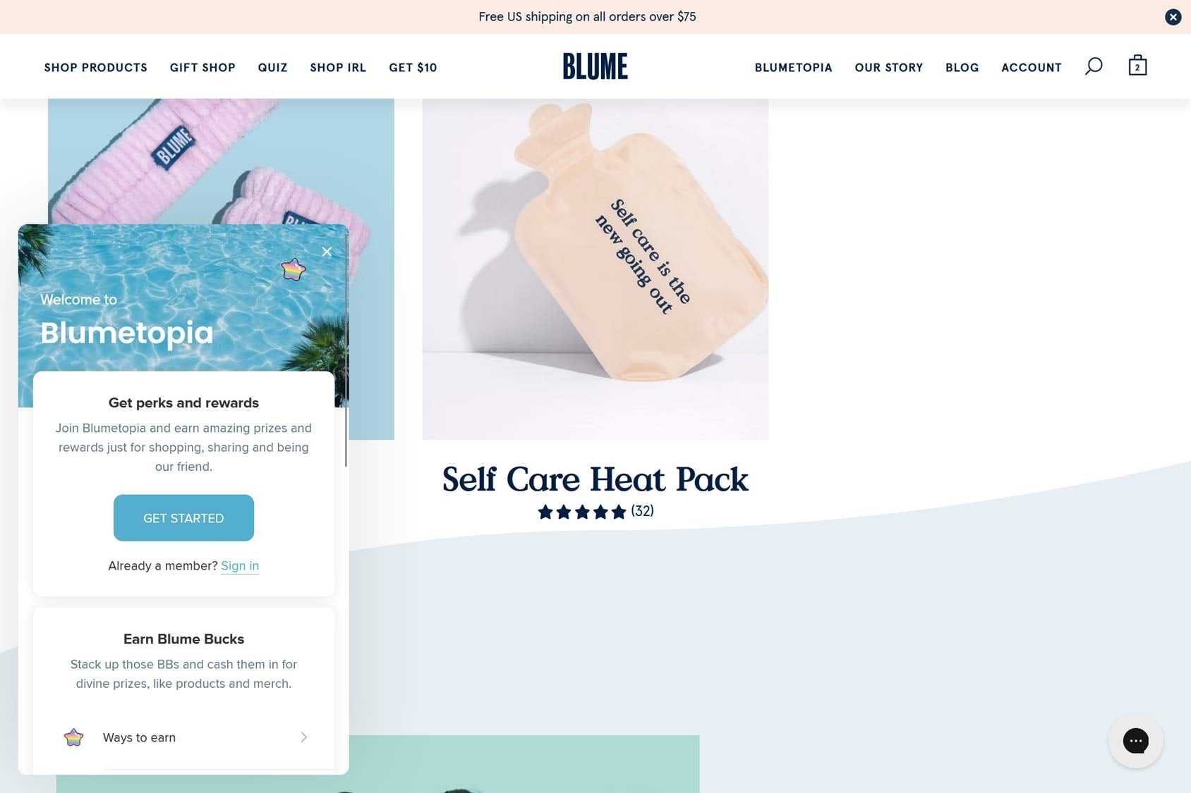 Corner Popup Example