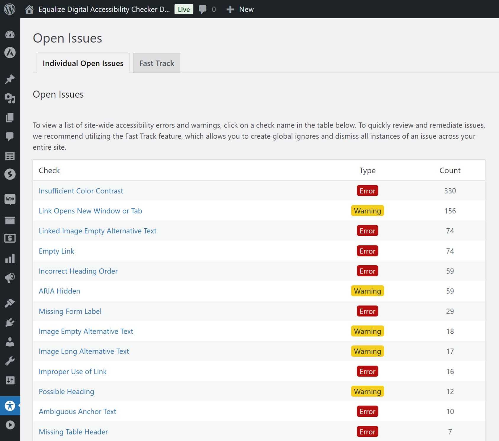 European Accessibility Act WordPress Plugin