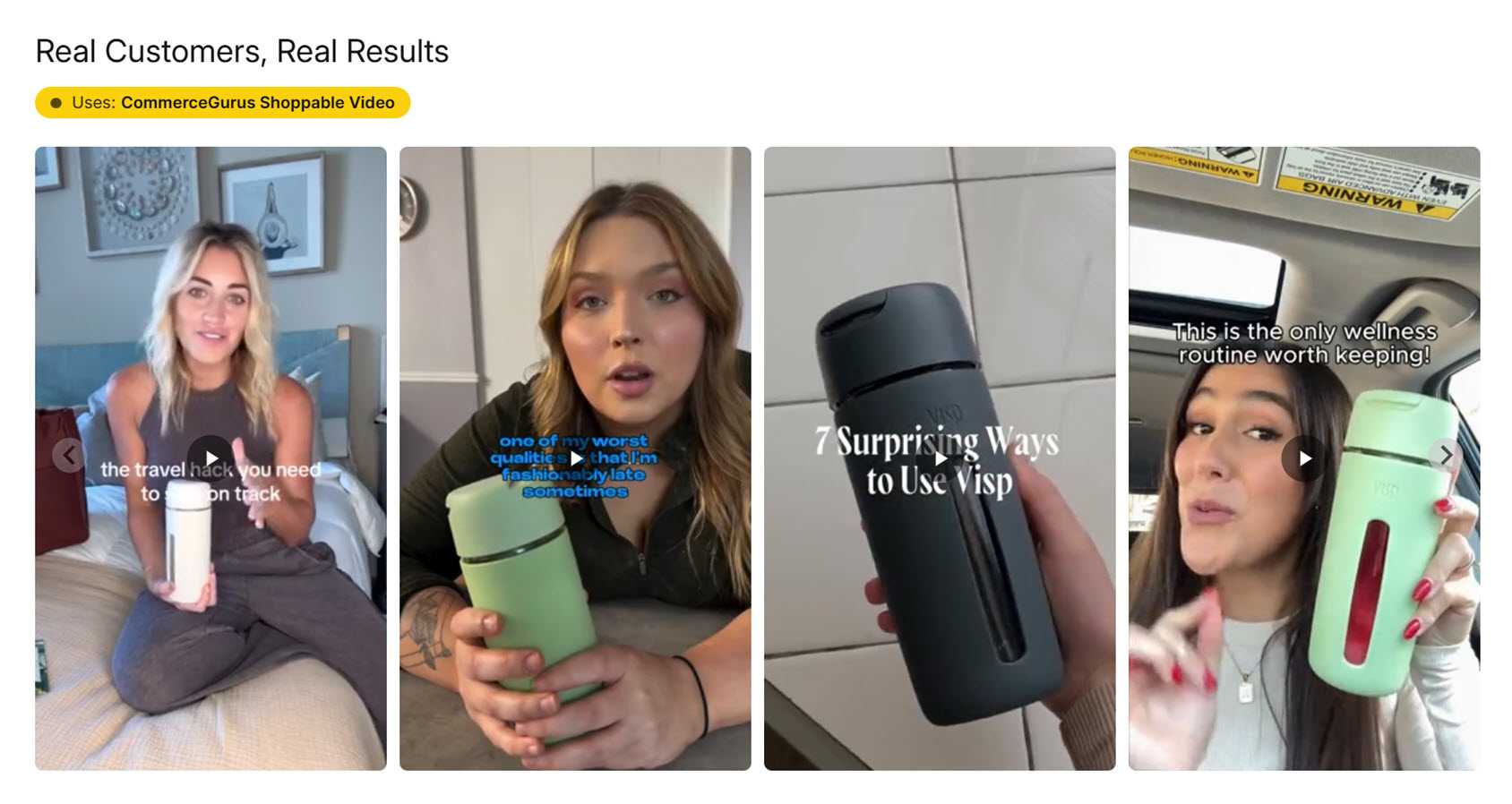 Shoppable Video App