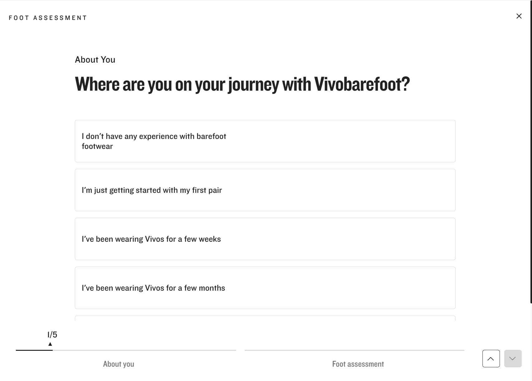 Vivobarefoot eCommerce Features Example