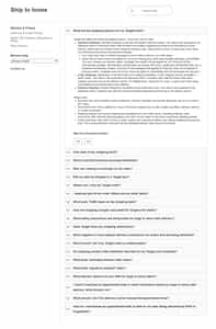 Target shipping policy