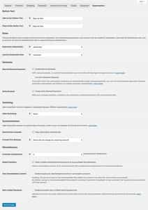 The WooCommerce Subscriptions Options panel