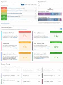 GTMetrix Before Test Results