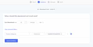 Conditional logic