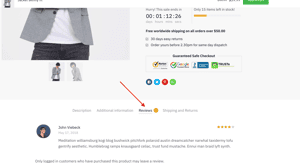 WooCommerce Customer Review