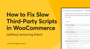 How to Fix Slow Third-Party Scripts in WooCommerce