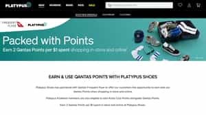 Platypus Footwear eCommerce Store Features