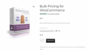 WooCommerce Bulk Pricing