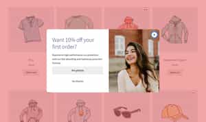 Popup With Colored Background 