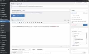 Create new product