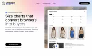 Size Guides App