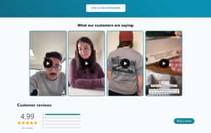 UGC Customer Reviews