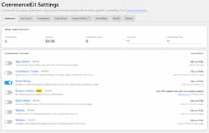 CommerceKit enable order bumps