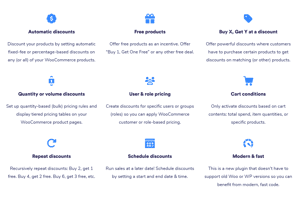 WooCommerce Discounts Review - Features 