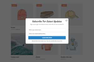 Using Popups Effectively - Email Optin Example