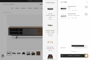 Modloft eCommerce Store Cart Drawer