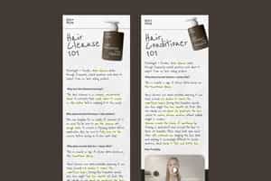 Post Purchase Page Example