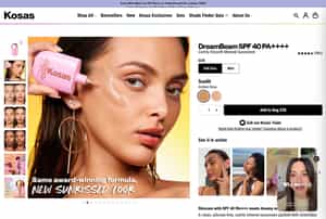 Kosas Dynamic Product Page Example