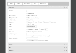 Adding your filters