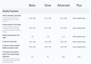 Shopify Fees