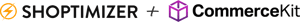 Shoptimizer and CommerceKit Logos