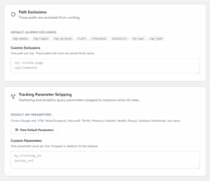 eCommerce Cache Rules