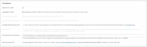 CSS options