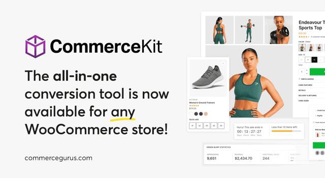 CommerceKit Now Works with Any WooCommerce Theme