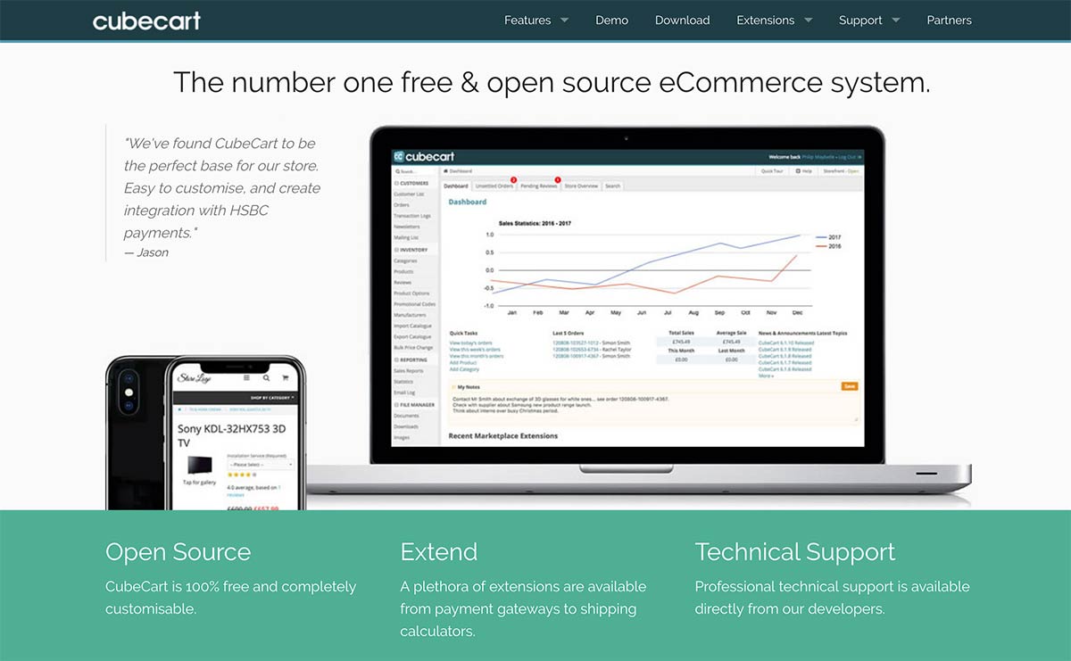 CubeCart Opensource eCommerce