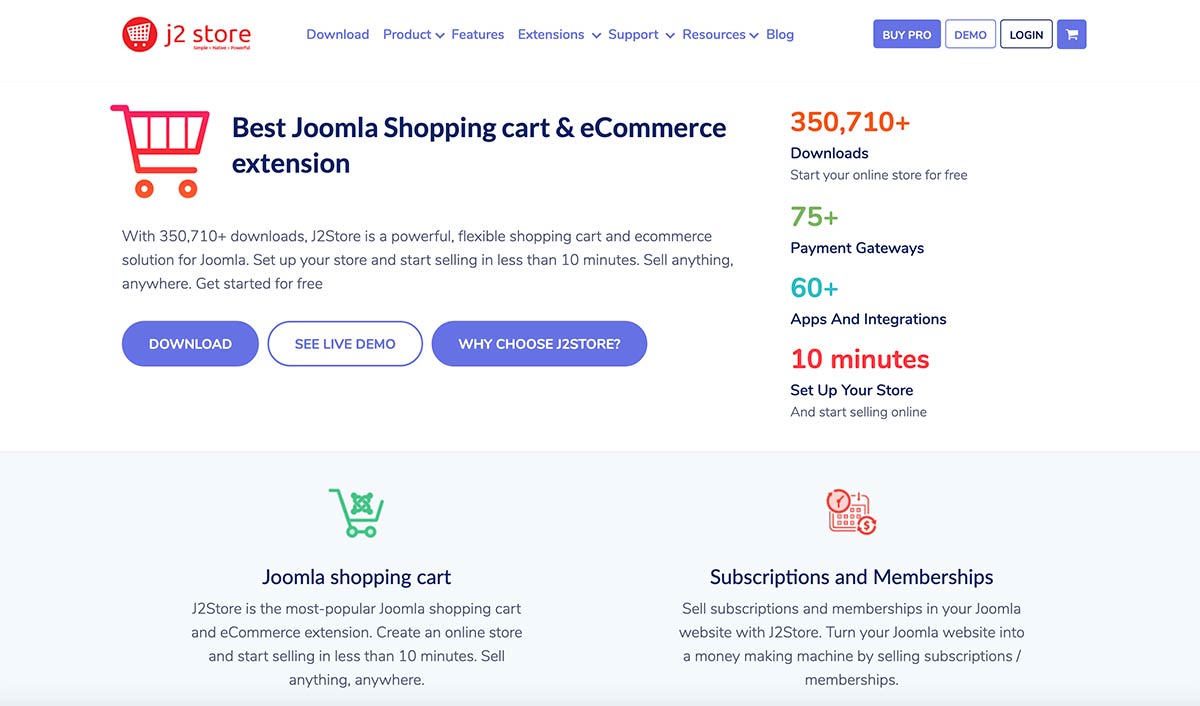 J2Store Opensource eCommerce