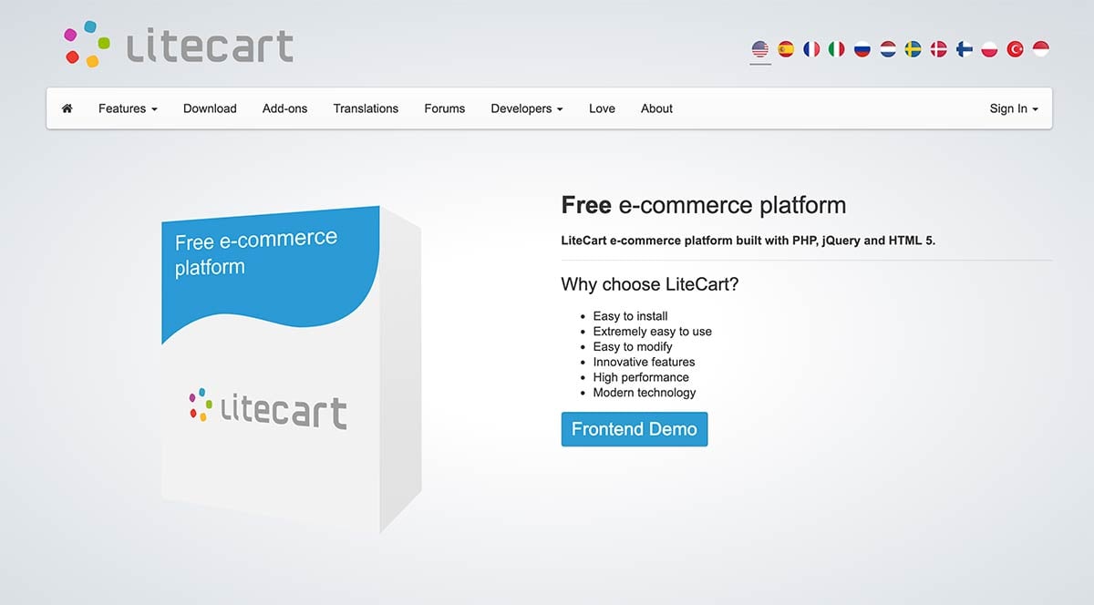 LiteCart Opensource eCommerce