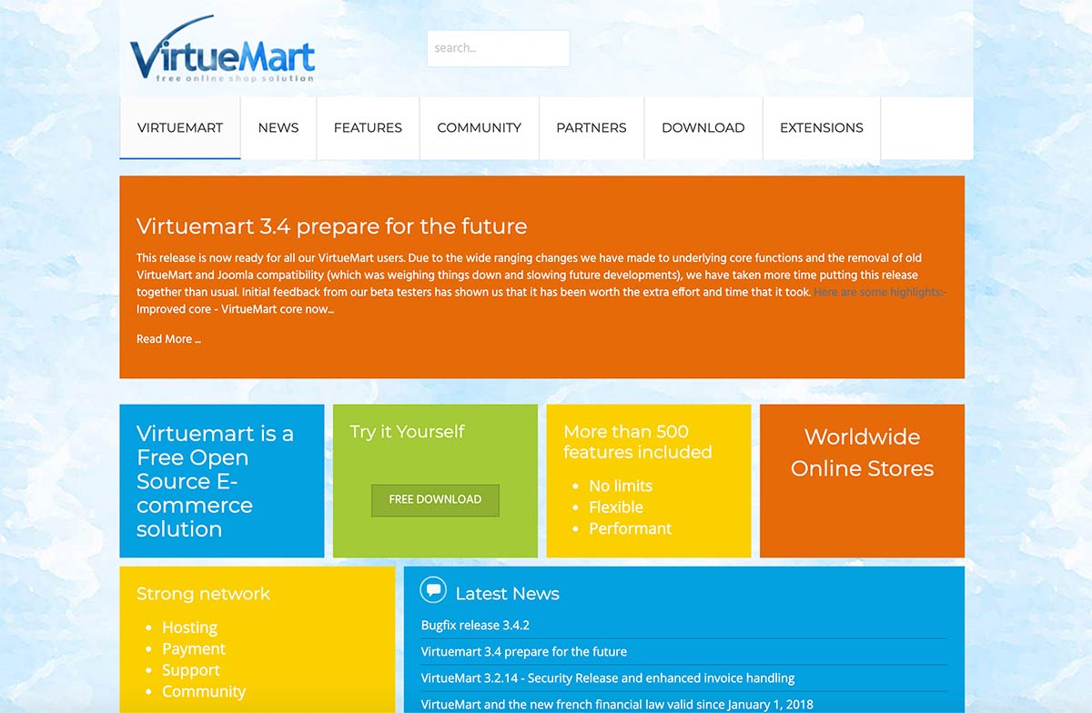 VirtueMart Opensource eCommerce