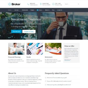 Broker WordPress Theme