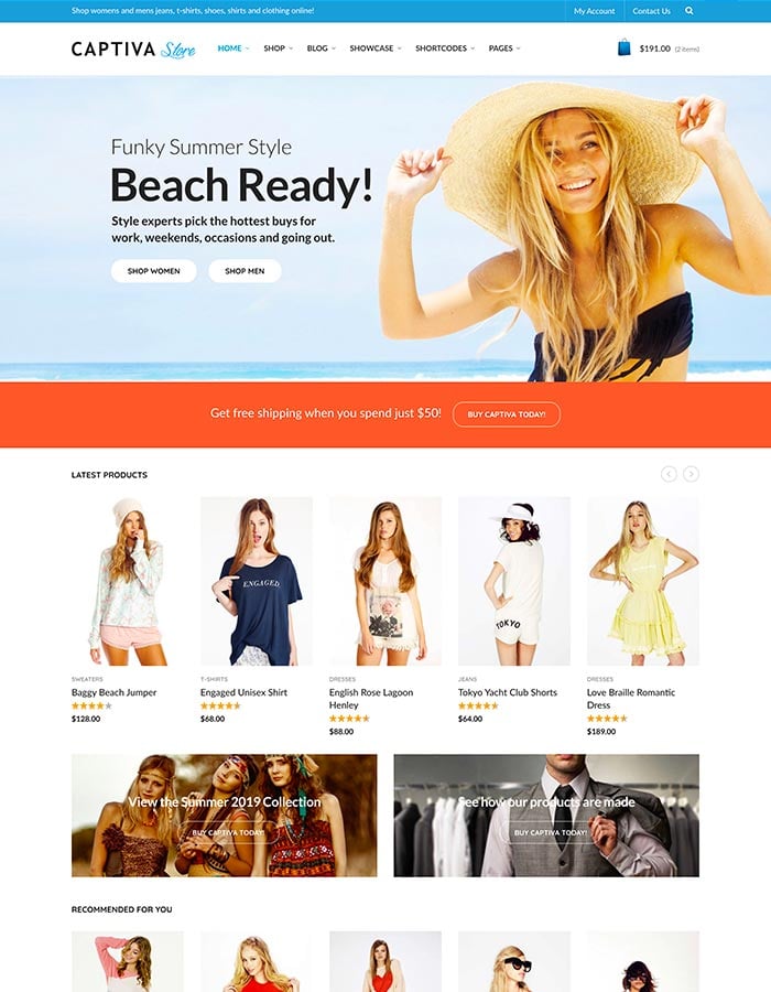 Captiva Homepage One