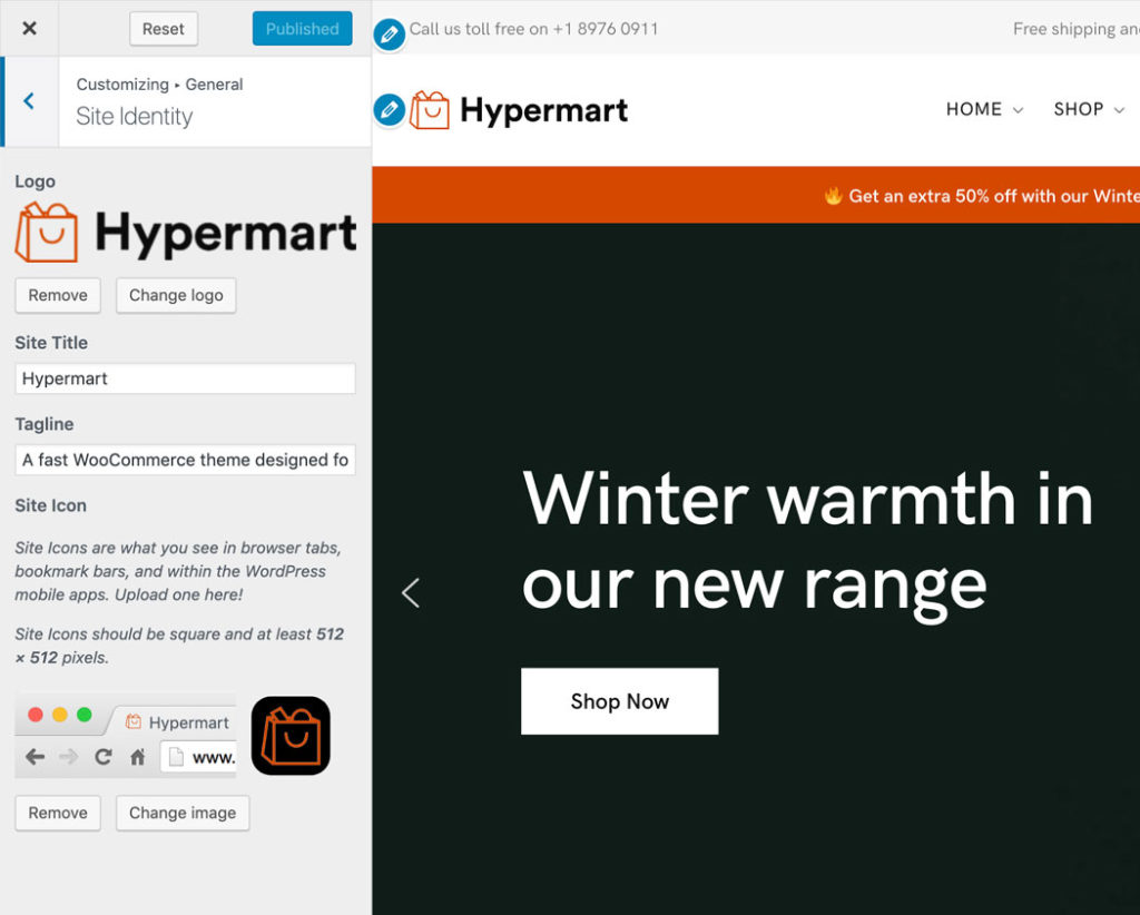 Hypermart Customizer