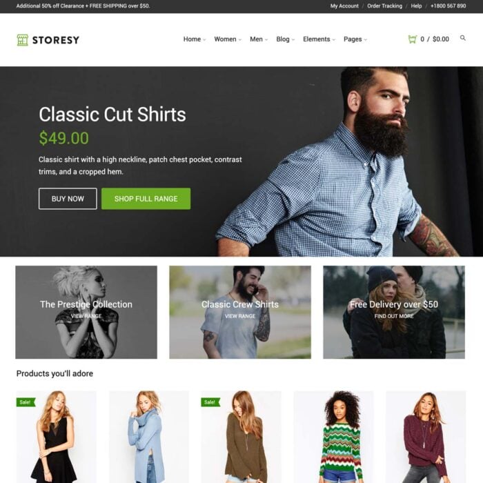 Storesy WooCommerce Theme